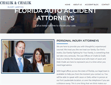 Tablet Screenshot of floridapersonalinjury.com